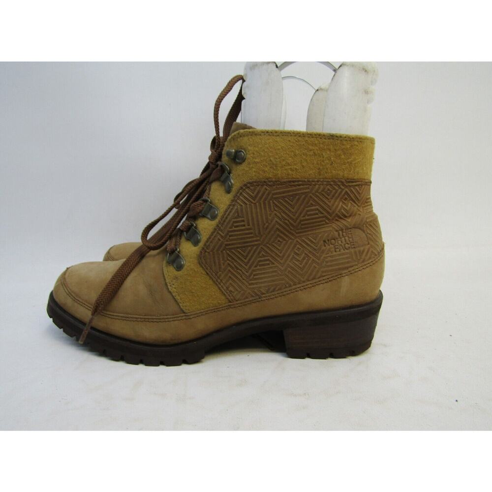 The North Face Womens Size 9 M Brown Suede Laces Ankle Casual Boots